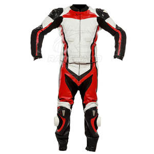 Combinaison de protection pour moto en cuir, équipement de course intégral, combinaison de moto en cuir pour homme - Product Image 4