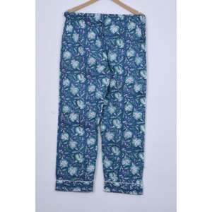 Nouveau pyjama pour femmes en satin 100% coton, ensemble 2 pièces, doux, à boutons, manches longues, vêtements de nuit, vêtements de détente, automne, taille élastique - Product Image 2