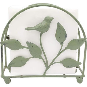 Servilletero de mesa Diseño de tendencia Tamaño personalizado Color negro Soporte de tejido de hierro puro para la venta superior - Product Image 4