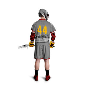 Uniformes de Lacrosse sublimados Set 100% Poliéster Transpirable Cómodo Lacrosse Ropa deportiva Uniforme - Product Image 2