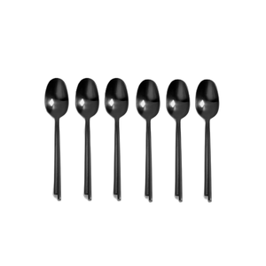 Cucharadita de acero inoxidable de alta calidad Cuchara Mango corto 4 piezas Diseño personalizado Precio competitivo de la India - Product Image 5