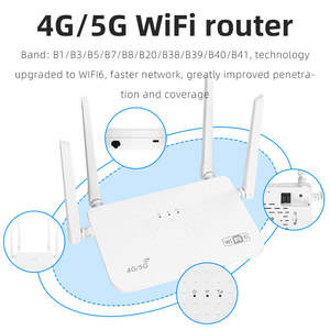 Router CPE WiFi6 de 4 Antenas con Ranura SIM, LAN Compartida Mejorada de 2.4G para una Comunicación y Redes Eficientes - Product Image 2