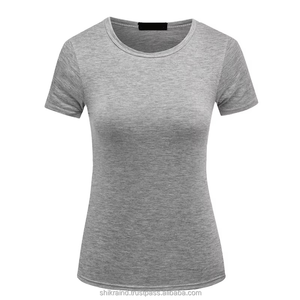 T-shirt décontracté à col rond et manches courtes pour femme - Anti-UV, séchage rapide, tissu jersey imprimé sérigraphié, coupe classique - Product Image 6