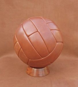 Balón de Fútbol Pakistaní de Cuero Genuino Estilo Antiguo de 25 Paneles, Hecho a Mano, para Entrenamiento y Partidos, Exclusivo - Product Image 4