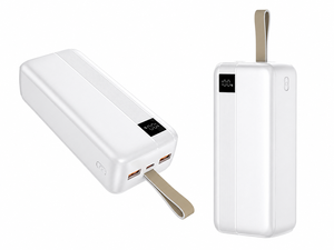 พาวเวอร์แบงค์30000mAh ทนทานต่อการใช้งานชาร์จเร็วความจุสูง PD 22.5W เอาท์พุท USB-C อินพุท<span class=keywords><strong>3K</strong></span> เต้ารับสากล ABS - Product Image 4