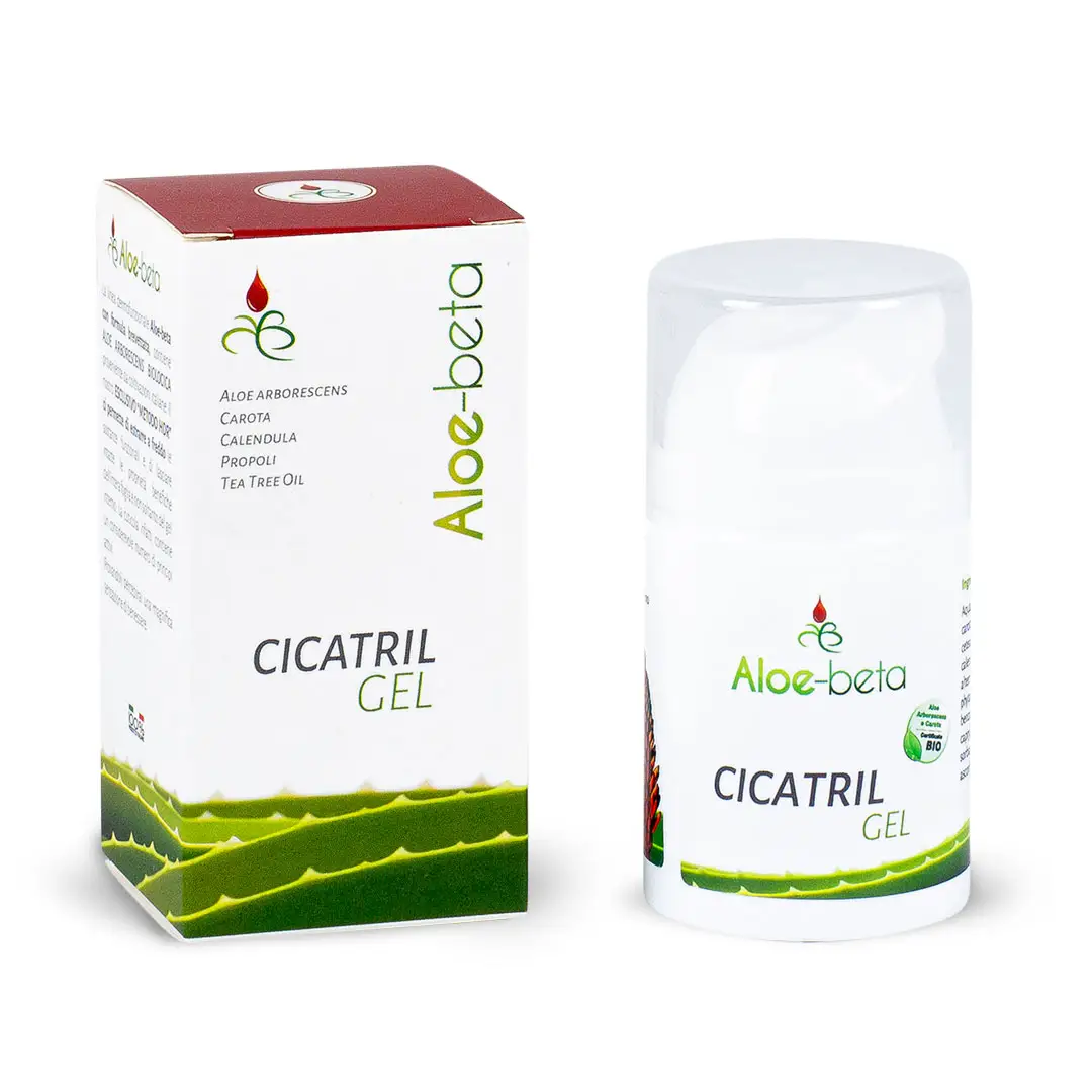 Producto natural de calidad italiana de primera calidad CICATRIL con propiedades excepcionales como ayudas curativas 50 ml