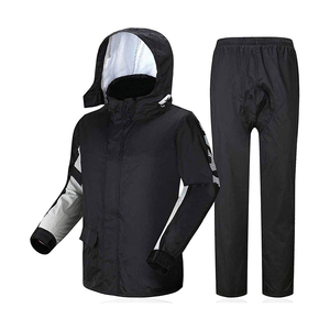 Men's Nylon Raincoat Suit with <b>Waterproof</b> Raincoat Suit <b>Set</b> New Arrivals Customized Rain Wear Wholesale Rain Suits for Adults - Product Image 4