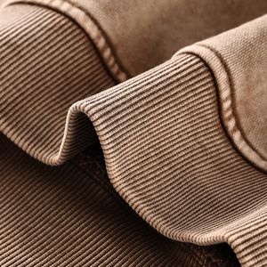 Sweat-shirt à capuche surdimensionné pour homme personnalisé, lavage à l'acide, imprimé en relief, sweat-shirt d'hiver en molleton, impression sérigraphique, vêtements personnalisés - Product Image 6