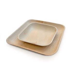 Bandeja y plato de Areca hecha a mano para uso en Hotel y boda, buena calidad, disponible a precio de venta al por mayor, desde la India - Product Image 4