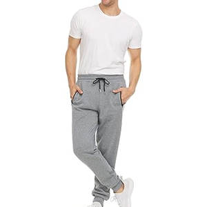 กางเกงวิ่งออกกำลังกายและเลานจ์พร้อมกระเป๋าซิปและเอวรูด3แพ็กสำหรับผู้ชาย - Product Image 5