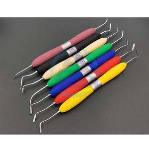 Restauration Orale Équipement de Réparation Dentaire Spécial Rempli de Résine CT2 CT7 Lame à Double Bord Ensemble Dentaire Instruments Chirurgicaux - Product Image 1