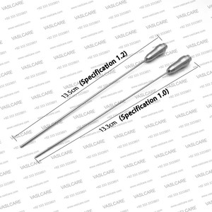 Vaslcare-Aspirador de oído, tubo de succión coclear, instrumento médico CE ISO de acero inoxidable, instrumentos de cirugía ENT - Product Image 2