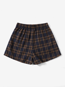 Short élastique à taille haute imprimé de logo personnalisé été 100% Short de sport en coton pour femmes décontracté - Product Image 2