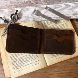 Portefeuille en cuir véritable haut de gamme Léger Nouveau design de fermeture à glissière Mode imperméable Anti-RFID Portefeuille en cuir pour homme - Product Image 4