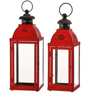 Farol de metal de lujo para Navidad, portavelas para interiores y exteriores, decoración navideña para fiestas, decoración de Año Nuevo, hecho en India, personalizado. - Product Image 1