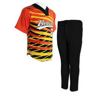 Ensemble de Maillot de Baseball Unisexe Imprimé 100% Polyester Respirant Séchage Rapide Personnalisable de Haute Qualité Vente en Gros Adultes Fabriqué au Pakistan - Product Image 4