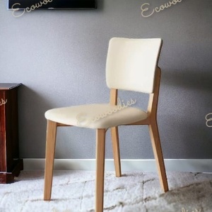 Chaise Chiavari en bois massif de luxe moderne avec coussin, gain de place, pour chambre, salle à manger, restaurant, salon, mobilier écologique - Product Image 6