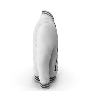 Veste d'université chaude d'hiver décontractée pour hommes 100% manteaux à boutons en cuir de mouton en laine Streetwear brodé en cachemire - Product Image 3