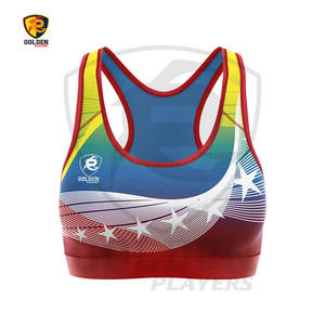 Soutien-gorge sans couture sur mesure avec fermeture éclair sur le dessus soutien-gorge d'entraînement à impact élevé rembourré sport fitness run avec bretelles réglables soutien-gorge de sport femmes - Product Image 4