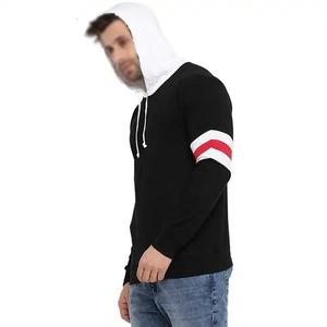 Sudadera con capucha de gran tamaño para hombre, ropa de calle personalizada de talla grande, sudadera con patrón sólido para otoño, ropa para niño con sudaderas estampadas - Product Image 2