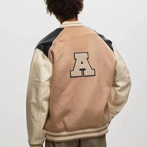 Logo personnalisé veste en laine pour hommes confortable Varsity Baseball Bomber nouvelle arrivée veste d'hiver - Product Image 5