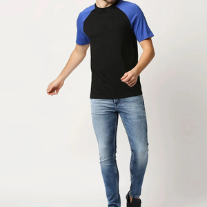 เสื้อยืดสีดำเสื้อยืดโอเวอร์ไซส์ทำจากผ้าฝ้ายออกแบบได้ตามต้องการ - Product Image 3