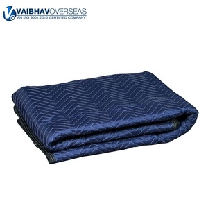 Vaibhav ผ้าห่มลายทะเลสีทึบลายทางไม่ทอป้องกันเฟอร์นิเจอร์ - Product Image 6