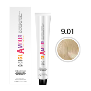 ครีมเปลี่ยนสีผมเกรดพรีเมียม GLAMOUR PROFESSIONAL ปราศจากแอมโมเนีย 100 มล. สำหรับทุกสภาพเส้นผม สีบลอนด์พิเศษ ติดทนนาน - Product Image 2