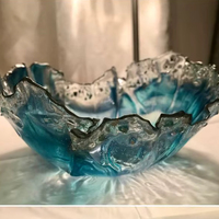 Grand bol en résine de qualité supérieure pour la salade pour la cuisine et le dessus de table pour servir et mélanger