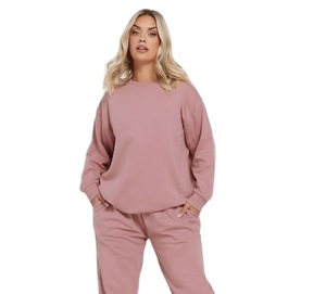Ensemble de survêtement pour femmes avec sweat-shirts à épaules tombantes et pantalons de jogging de haute qualité, sweat-shirts à capuche, pantalons de survêtement, ensembles de survêtement pour femmes - Product Image 1