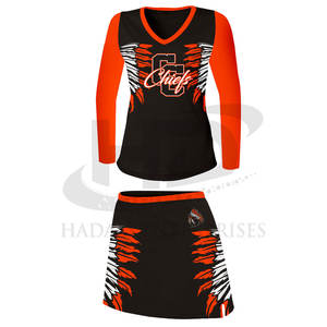 Uniforme de porristas de primera calidad hecho a medida Suministro directo de fábrica Uniforme de porristas en stock - Product Image 3