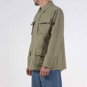 Vestes pour hommes Vestes pour hommes Veste pour homme personnalisée Vintage Délavé Rétro Zip up Charpentier Detroit Hiver Canard Toile Travail - Product Image 4