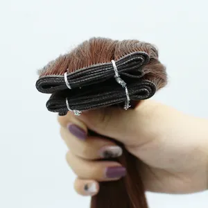 Best Price Thin Invisible Genius Weft Hair Extensions 100% Human Hair Genius Weft Cuticle Aligned From Vietnam