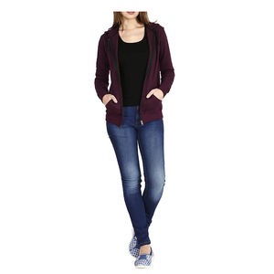 Meilleure mode pulls à capuche pour femmes nouveau design avec logo personnalisé 100% polyester pour la saison d'automne col à capuche hiver sweats à capuche - Product Image 5