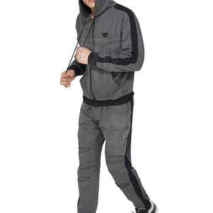 Pantalon de survêtement polaire grande taille 100% coton pour hommes de haute qualité respirant à motif uni Streetwear pour l'hiver coupe ajustée - Product Image 3