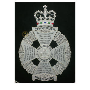 Hand Embroidered Badge Gold <b>Wire</b> GOLDWORK EMBROIDERY PATCHES SUPPLIER - Product Image 2