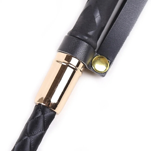 Fouet d'équitation en cuir et acier inoxydable au design personnalisé - Prix bas, haute qualité, service OEM - Product Image 4