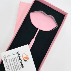 Couleur rose de miroir de cils d'acier inoxydable en forme de lèvre professionnelle pour l'utilisation d'extension de cils - Product Image 4