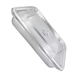 Bandeja de instrumentos quirúrgicos huecos de acero inoxidable, bandeja de utilidad médica, bandeja de esterilización hospitalaria duradera, tarifa al por mayor, OEM - Product Image 4