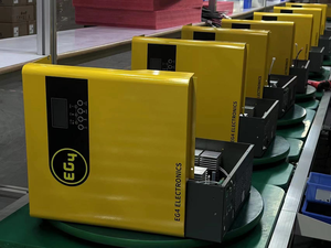 Hệ thống năng lượng mặt trời ngoài lưới điện Biến tần lai 3.000W Điện áp ra 120V Pin Lithium 5.12kWh 6 tấm pin mặt trời Mono 400W Mảng năng lượng 2.4kW - Product Image 5