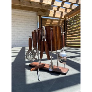 Ensemble d'outils de barre en bois et en acier des années 1960 meilleure qualité à un prix raisonnable parfait pour cadeau cadeau pour père - Product Image 2