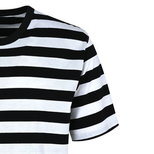 2023 New Arrived Quick Dry 100% Cotton Men's Fleece Eco-Friendly <b>T</b>-<b>shirts</b> Manufacturer Price Trending Style <b>Black</b> Color - Product Image 2