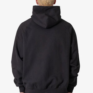 Sudaderas con capucha personalizadas para hombre bolsillos Raglan funcional peso pesado alta calidad hombres Sudadera con capucha 100% algodón sudaderas con capucha - Product Image 5