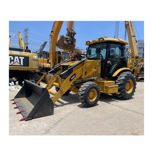 100% Listo para Entrega, Precio Bajo, Alta Calidad, Retroexcavadora con Tracción en las 4 Ruedas, Marca Famosa CAT, Retroexcavadora CAT420F en Stock para la Venta - Product Image 1