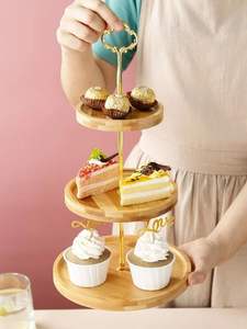 ชั้นวางคัพเค้กไม้แบบโมเดิร์น |   งานฝีมือคุณภาพดี |   ราคาโรงงานขายส่งจำนวนมาก - Product Image 2