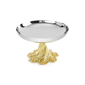 Aluminium Base Stainless Steel Mirror Polished <b>Cake</b> and Dessert <b>Stand</b> Top Quality Tableware Handmade Silverware Cup <b>Cake</b> <b>Stand</b> - Product Image 1