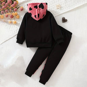 Conjunto de Jogger de calidad superior con bolsillos, chándal informal para exteriores para niñas, chándal 2025 - Product Image 2