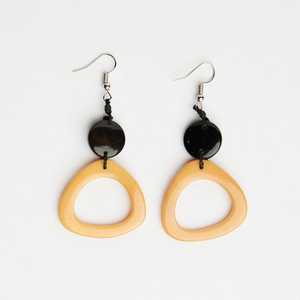 Pendiente de cuerno Natural de alta calidad para mujer, pendiente de cuerno, joyería de uso diario, joyería de cuerno de búfalo Natural de búfalo - Product Image 2