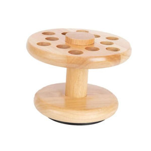 Lot de 4 porte-verres en bois massif et porte-verres Design tendance de qualité supérieure grande taille différentes tailles porte-verres de mariage - Product Image 4