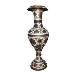 Ancient Style Luxury Brass Vase Vintage Indian Handcrafted Flower Stand for Sofa <b>Space</b> Top Selling at Reasonable Price - Product Image 6